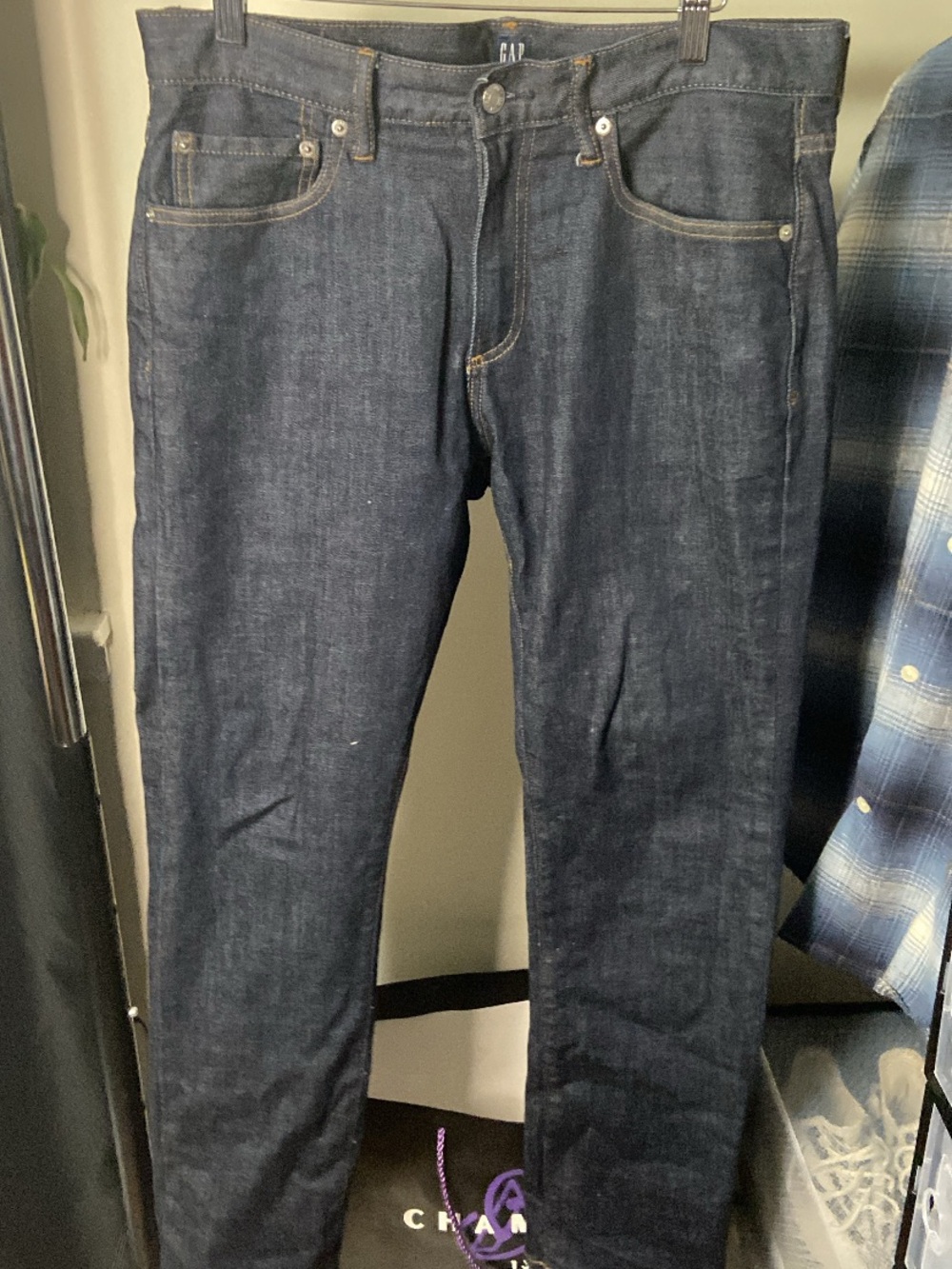 GAP Men's Indigo Slim Straight Jeans